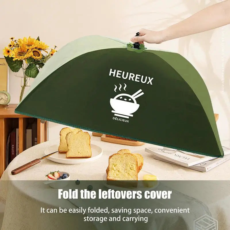 Foldable Food Covers Dining Table Cover With Suction Cups
