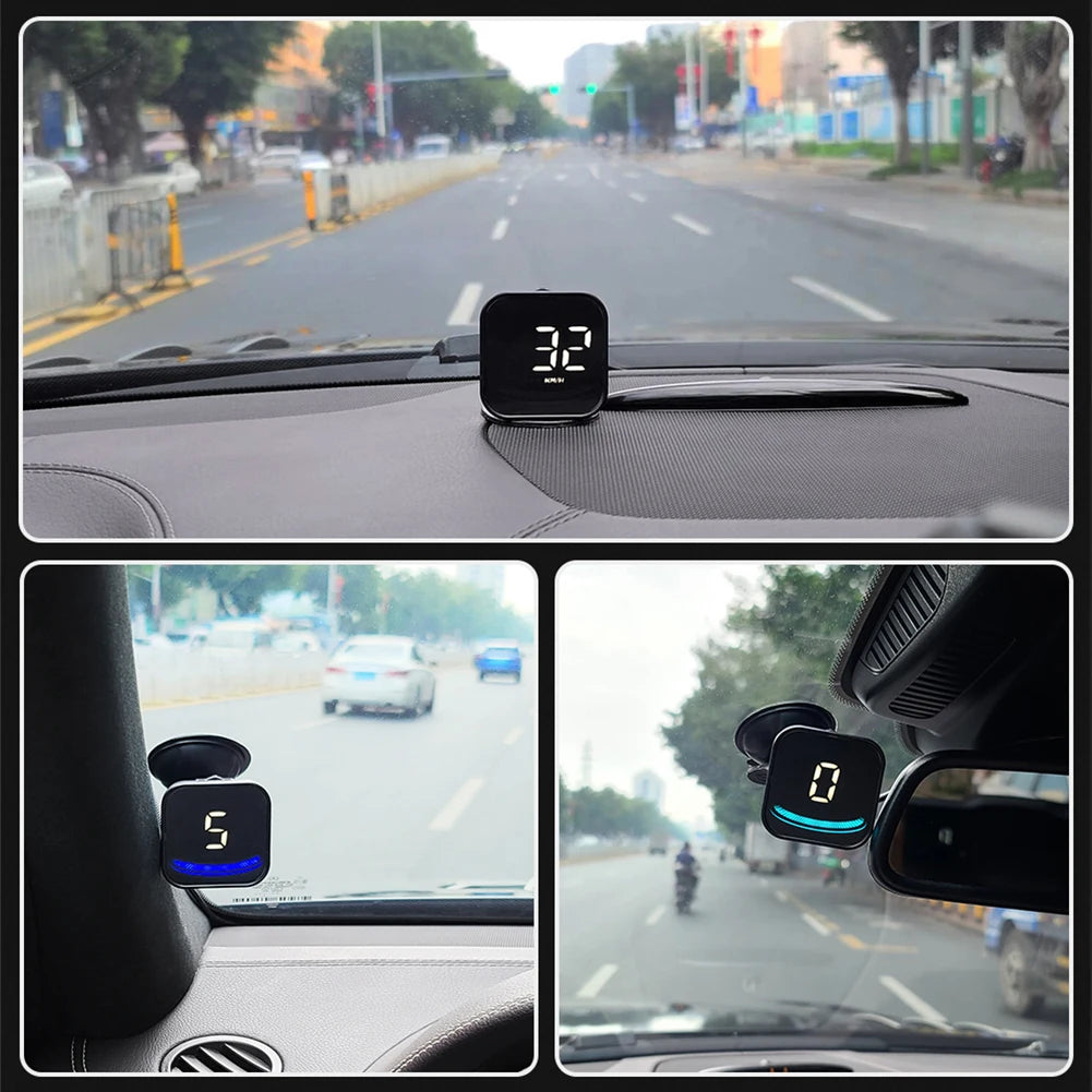 HUD G4 Simple Picture GPS Speedometer Head-Up Display Auto Speed Alarm HUD Smart Digital On-board Computer for Car Accessories